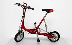 绿色节能电动折叠自行车