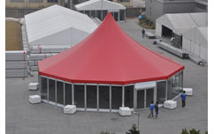 可移动临时建筑-户外十边形帐篷