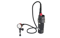 防水100米专业水下摄影灯