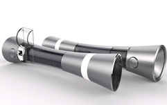 “微炬”太阳能手电筒