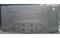 大型球墨铸铁装载机后座