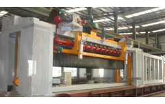 新型全自动交叉切割机加气砖设备生产线