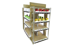 简易加装式“舞台灯”效商用货架灯