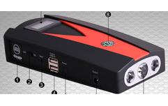 多功能汽车应急启动电源K08