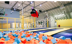 美奇游乐大型集娱乐健身于一体的商用组合蹦床主题公园