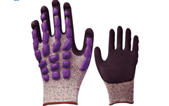 13针HPPE 5级防切割防撞击手套