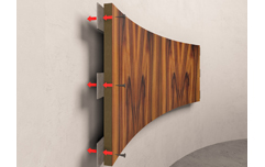 弧面超微孔吸音板