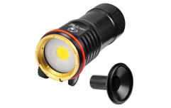 防水100米专业水下摄影补光灯